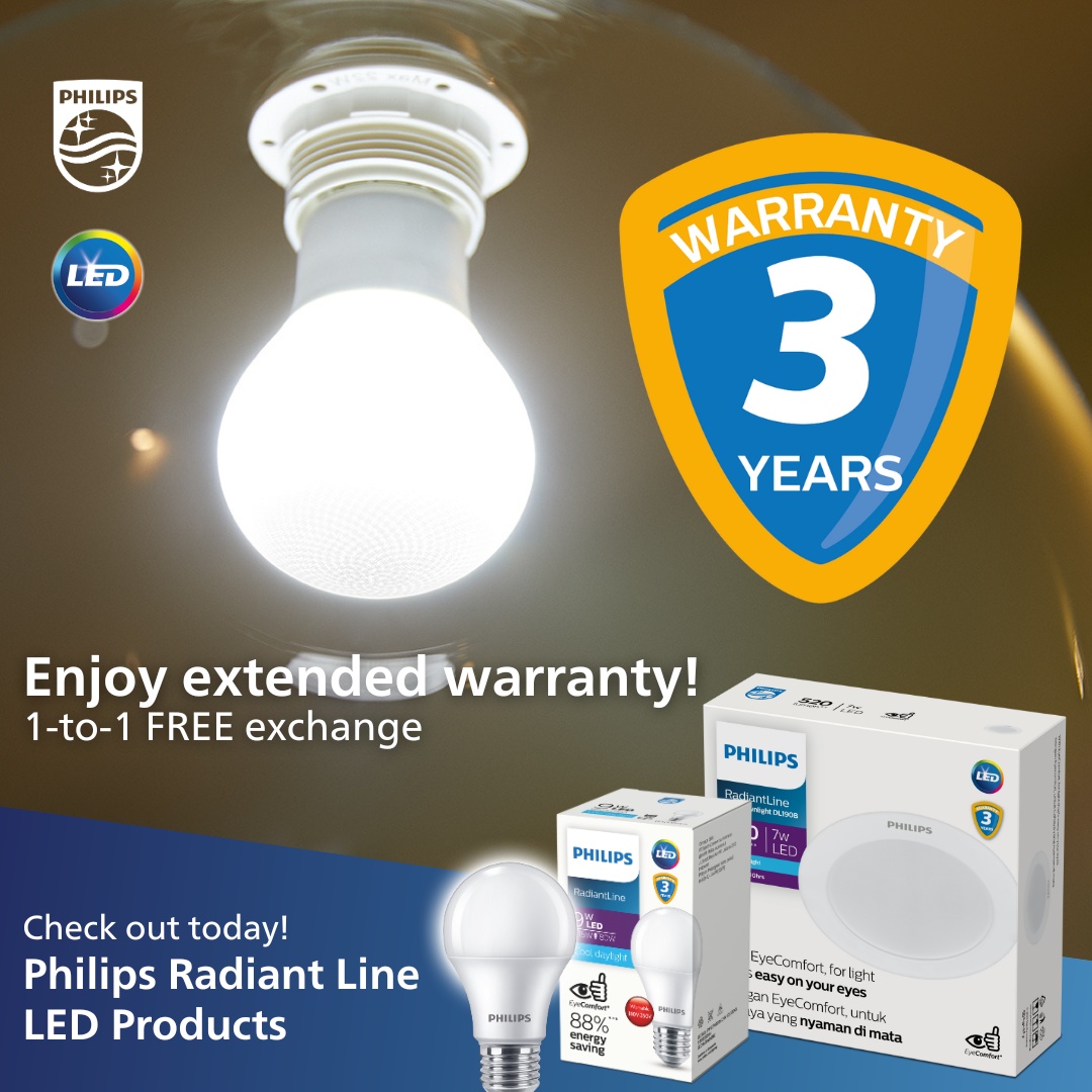 Philips Radiant Line LED Scene Switch Downlight 9W/13W/17W 3-Color Tunable