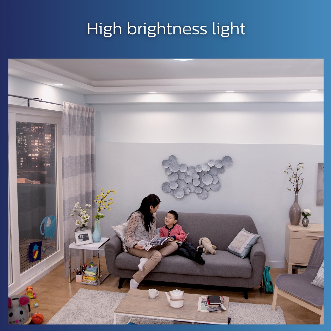 Philips Radiant Line LED Scene Switch Downlight 9W 13W 17W 3 Color Temperature EyeComfort
