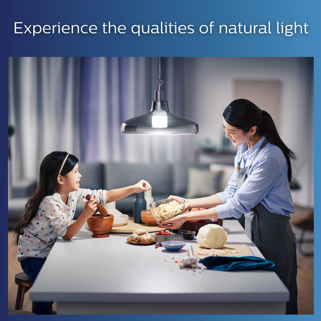 Philips Radiant Line LED Bulb EyeComfort 7W-15W E27 3000K/6500K