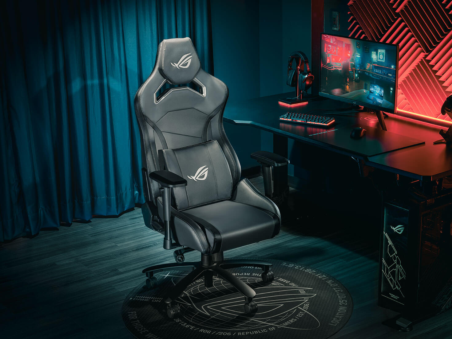 ASUS ROG Chariot X Core Gaming Chair, Black