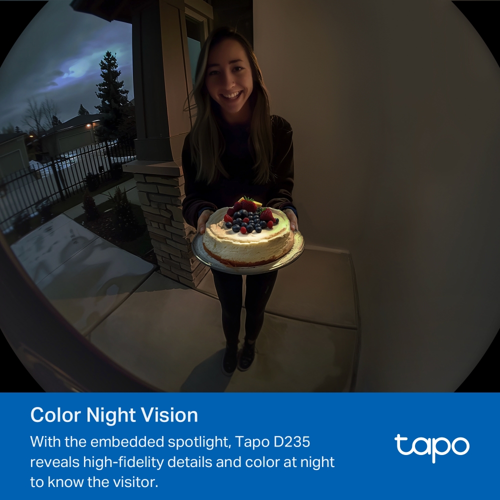 Tapo D235 Video Doorbell with Chime