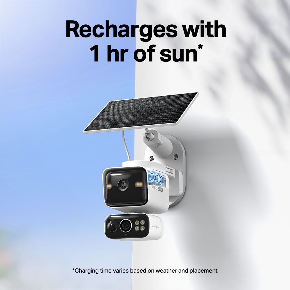 Tapo C645D Dual Lens Solar Security Camera