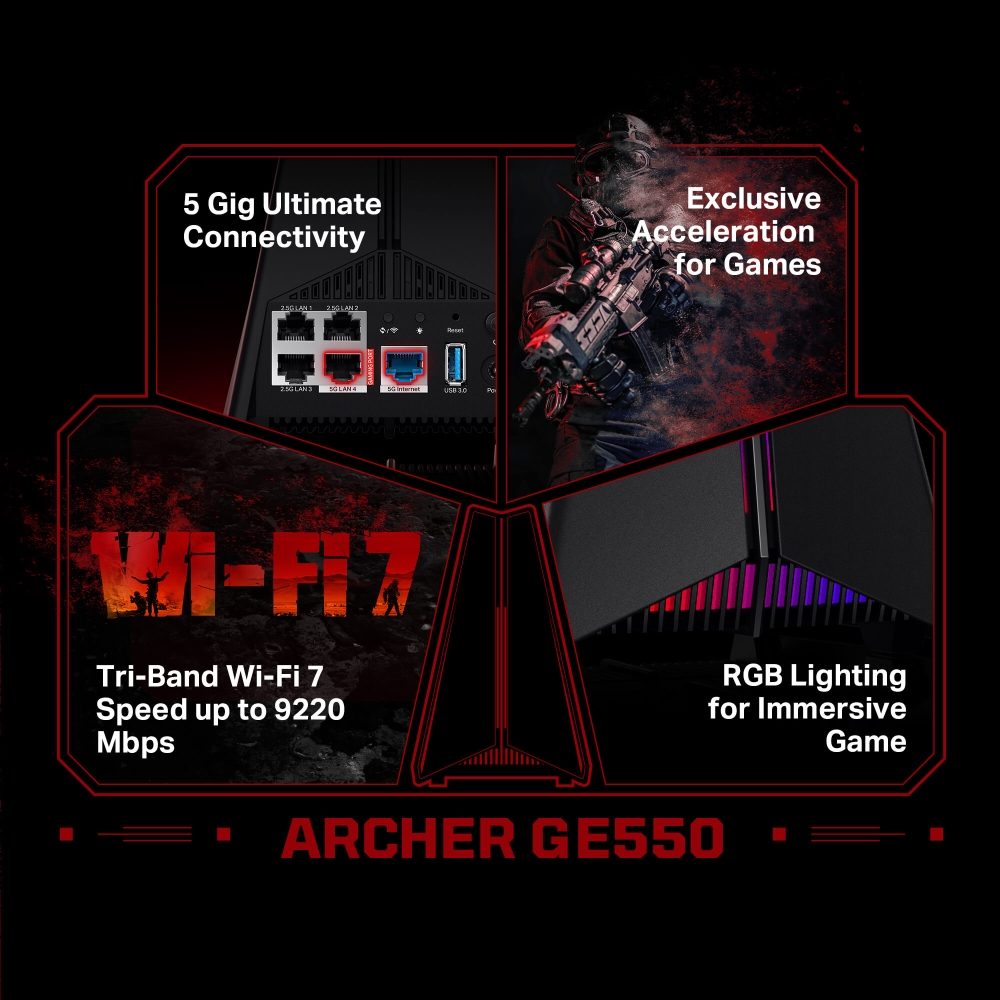 TP-Link Archer GE550 Gaming Router