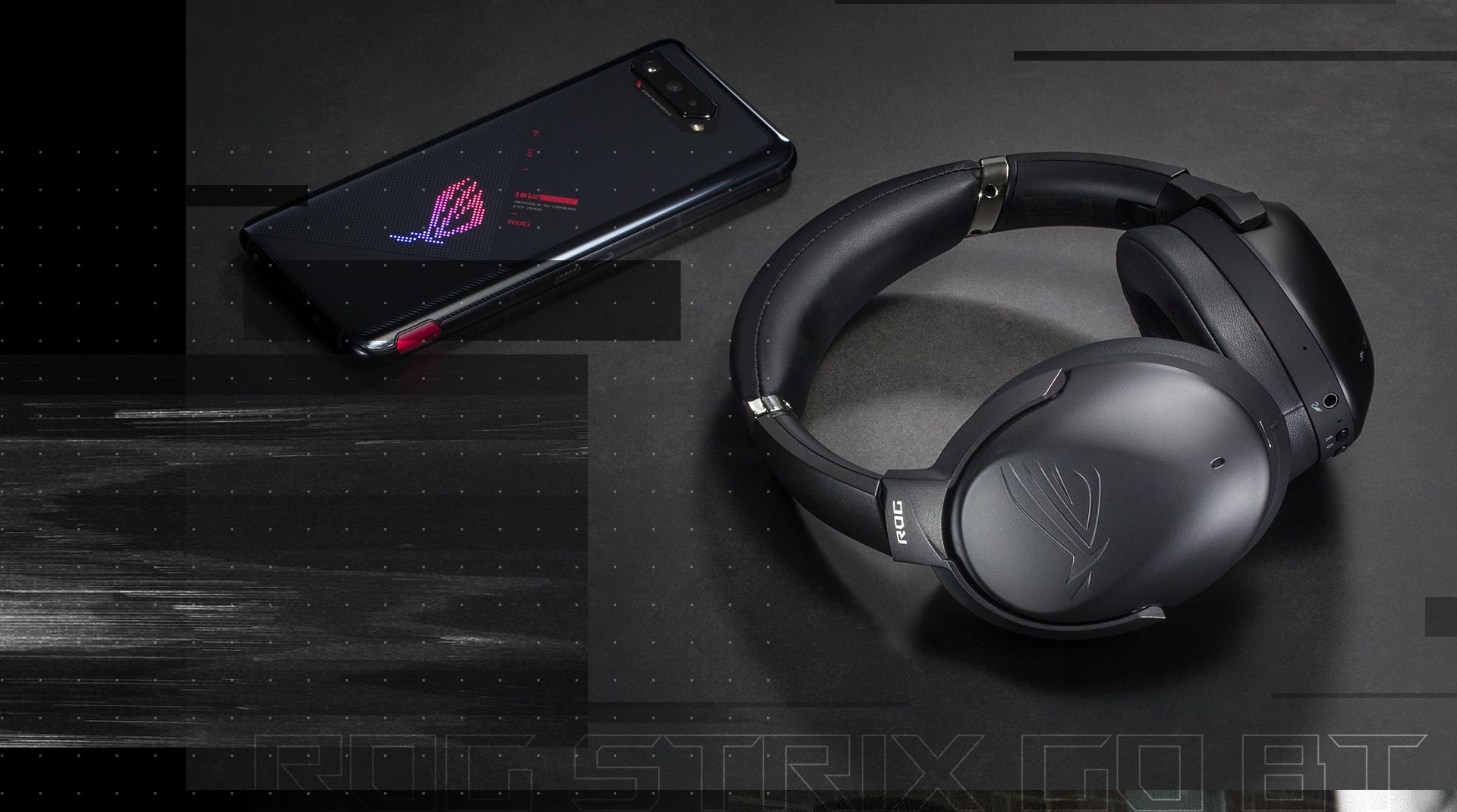 ASUS ROG Strix Go BT Wireless Gaming Headset, 2 Year Warranty