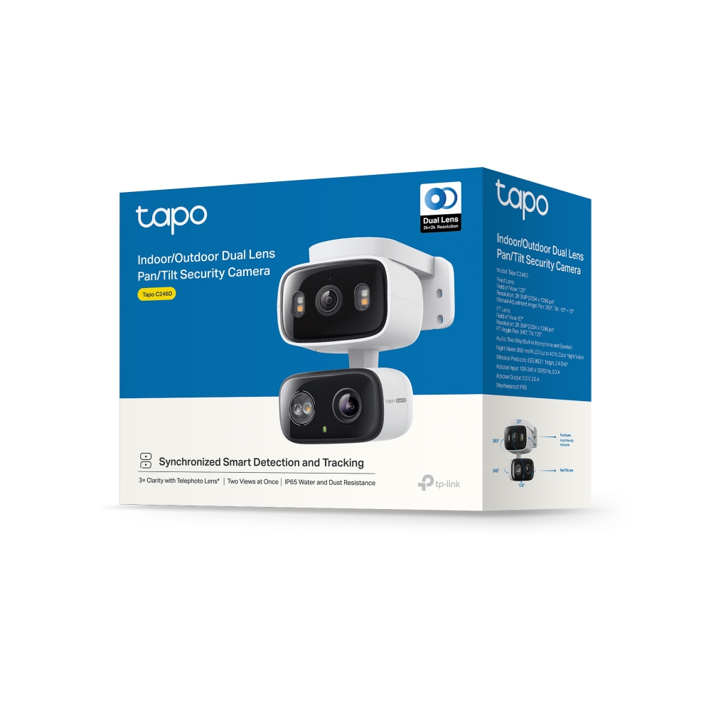 Tapo C246D Dual Lens Camera