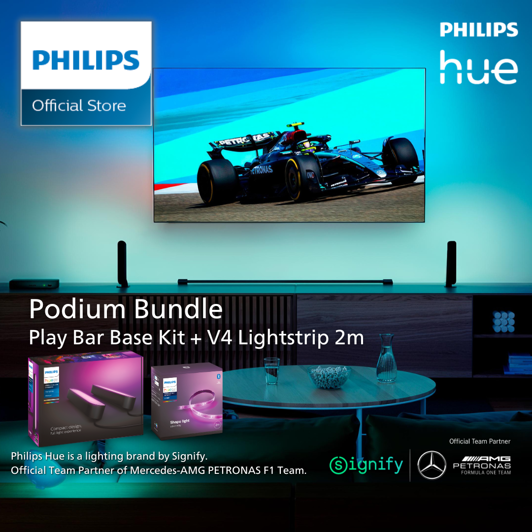 Philips Hue Podium bundle: 2x Play light bars + Lightstrip Plus 2m – No, I have one