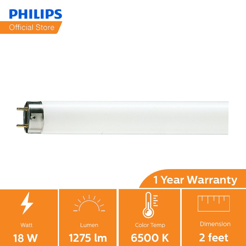 Philips TLD Lifemax Tube (18W 6500K)
