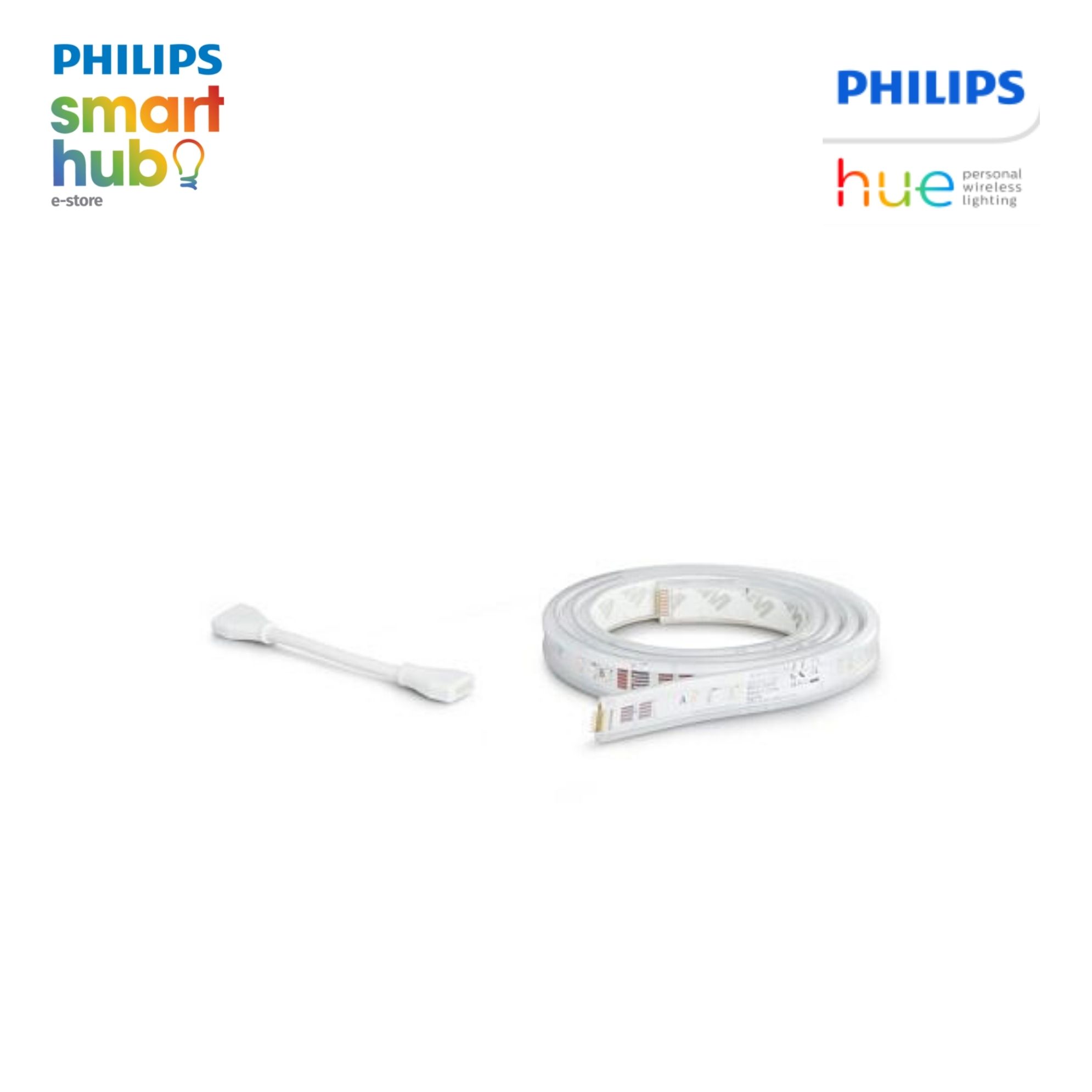 Philips Hue Smart LED White & Color Ambience 1M Extension Strip (V4)/ 2M Lightstrip Plus – 1M Extension Strip