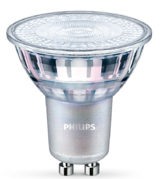 Philips Essential LED GU10 Bulb (4.6-50W 2700K/3000K/ 6000K) – Warm White (4.6-50W 3000K)