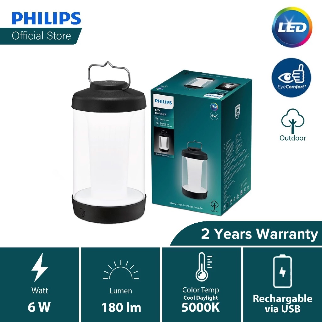 Philips DSK260 Cicero 6W Outdoor Table Lamp