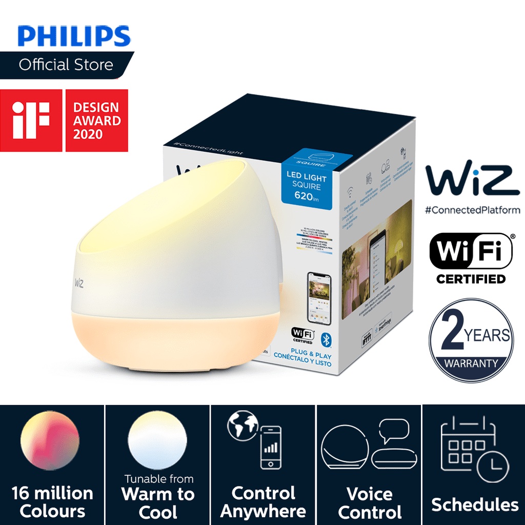 WiZ Table Squire Lamp (9W 2200K - 6500K)