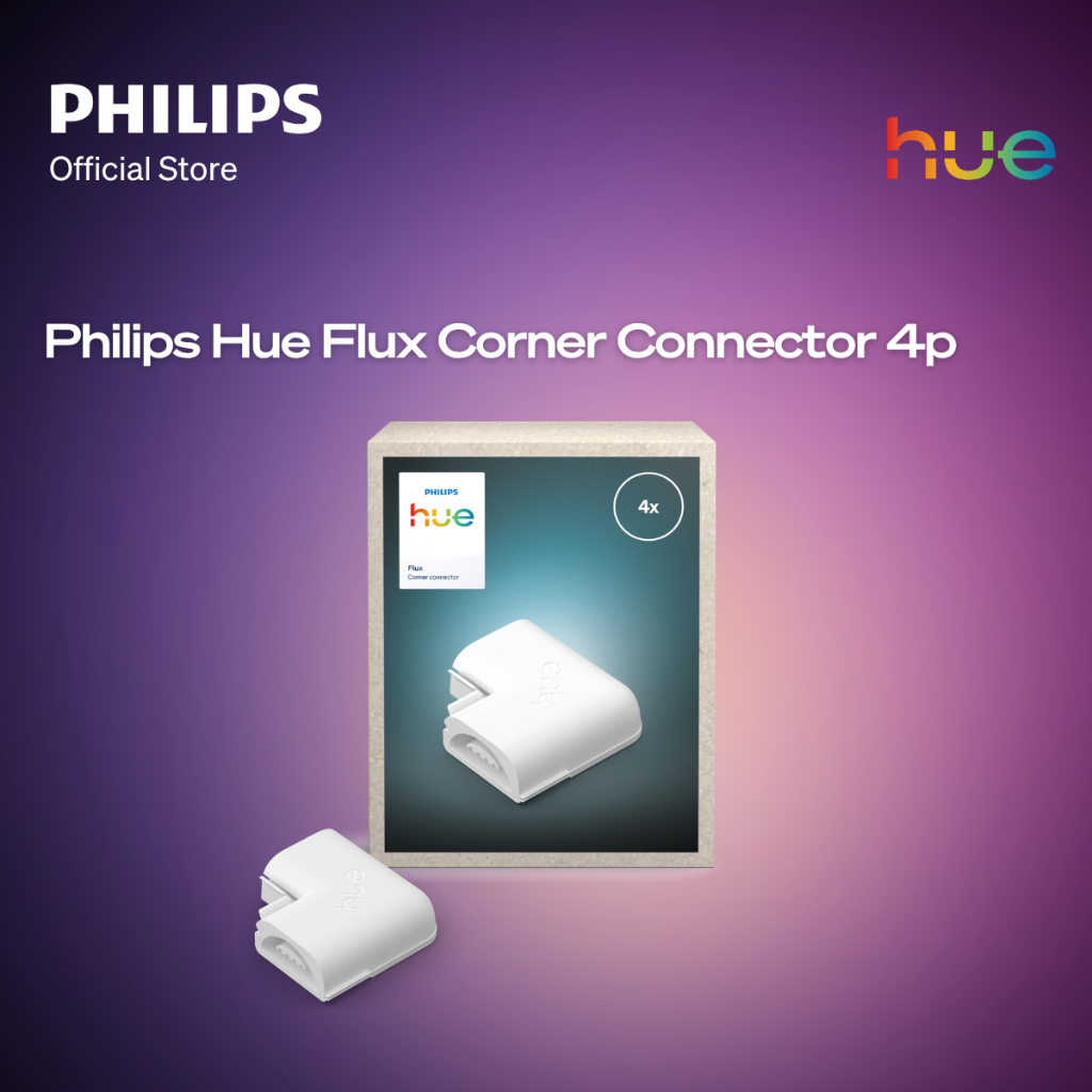 Philips Hue Flux PSU Extension Cable 5m – Corner Connector 4pc