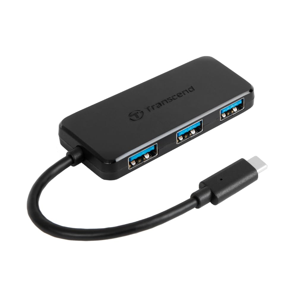 Transcend 4-Port HUB, Type-C to 4x Type-A