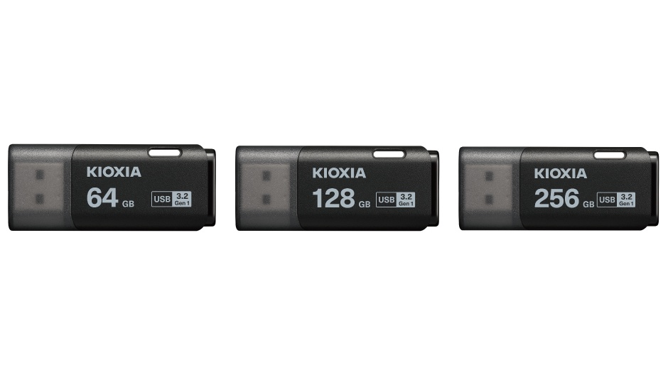 kioxia TransMemory U301 USB3.2 Gen 1 128GB- white – navy / 256GB
