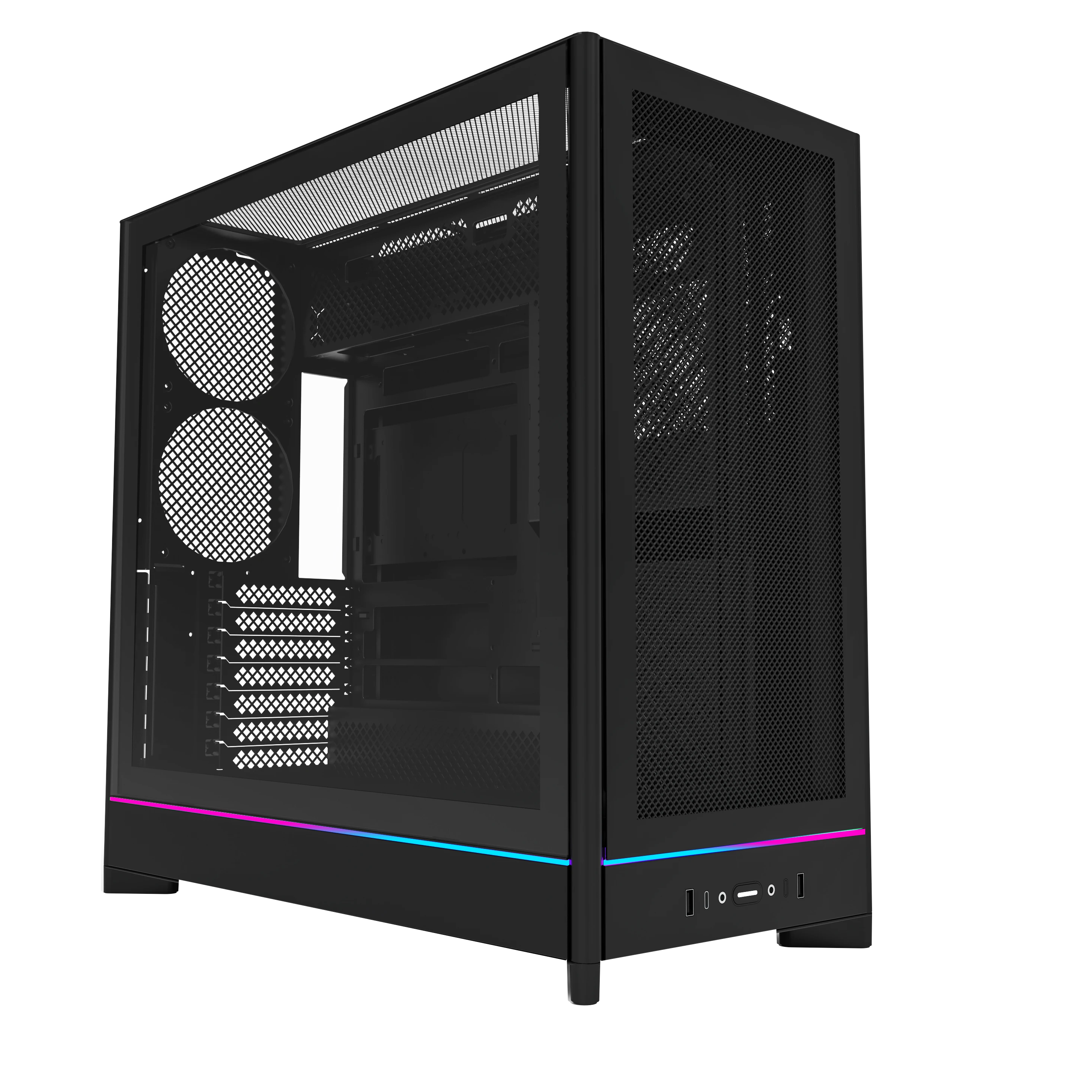MONTECH HS01 Black (Mesh Front)