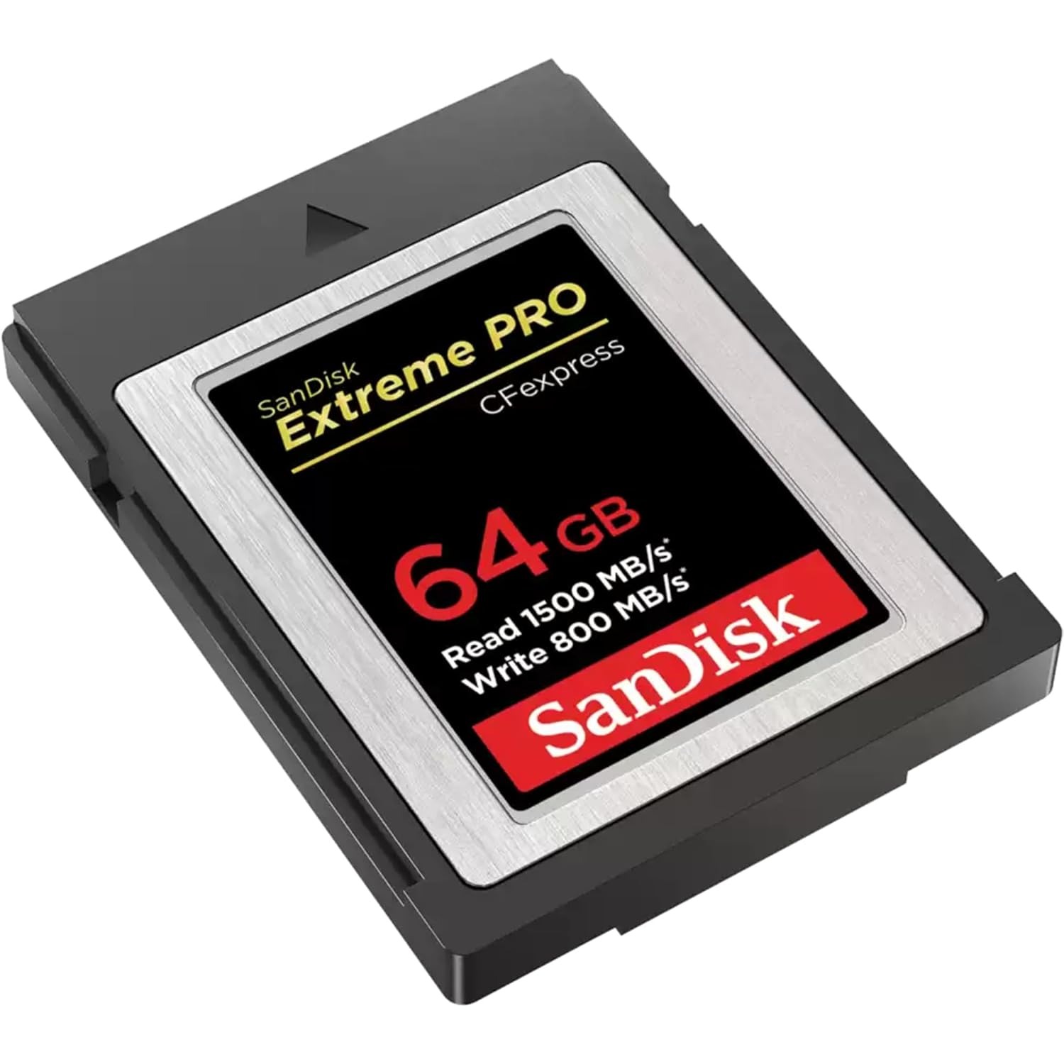 SanDisk Extreme PRO® CFexpress™ Card Type B, SDCFE 64GB, 1500MB/s R, 800MB/s W, 4x6, Limited Lifetime – 64GB