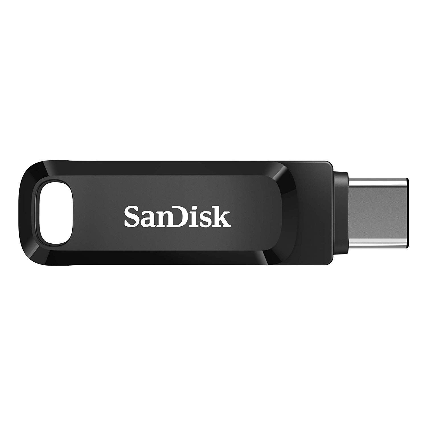 SanDisk Phone Drive USB Type-C, 64GB, USB3.2 Gen 1 Type C/Type A, Swivel Design, Black, 5Y – yellow daffodil