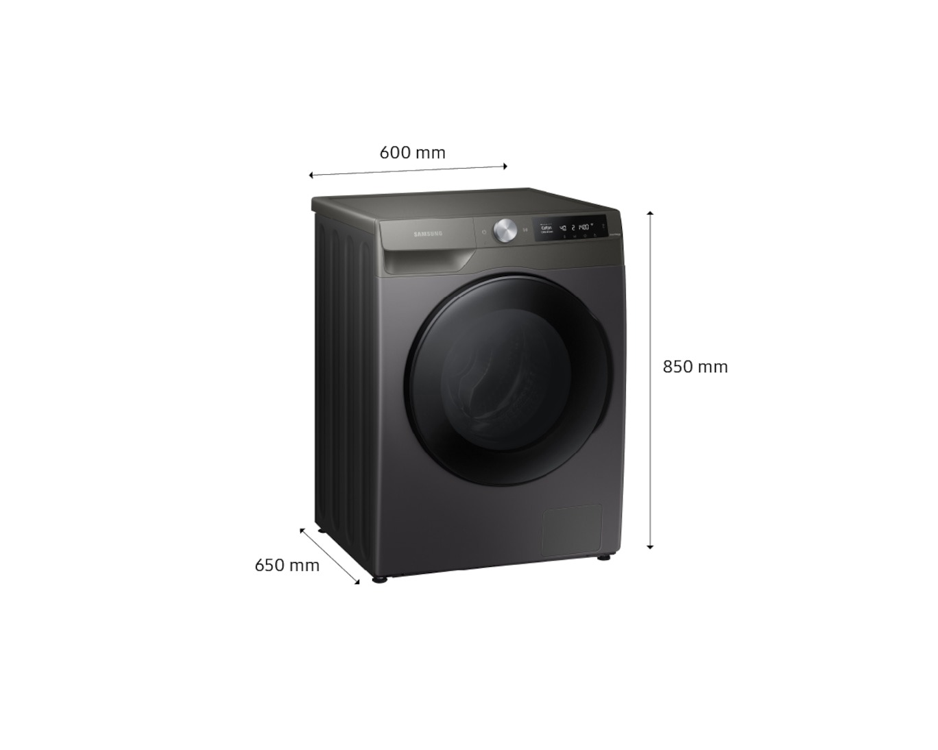 samsung Bespoke AI Laundry Front-load Washer Dryer Combo EcoBubble™ 9kg + 6kg