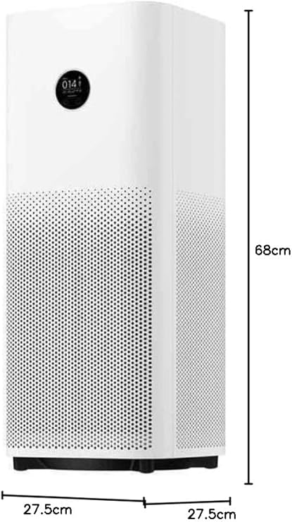 Xiaomi Mi Smart Air Purifier 4 Pro Touch Screen OLED Display and AI Smart Control, White