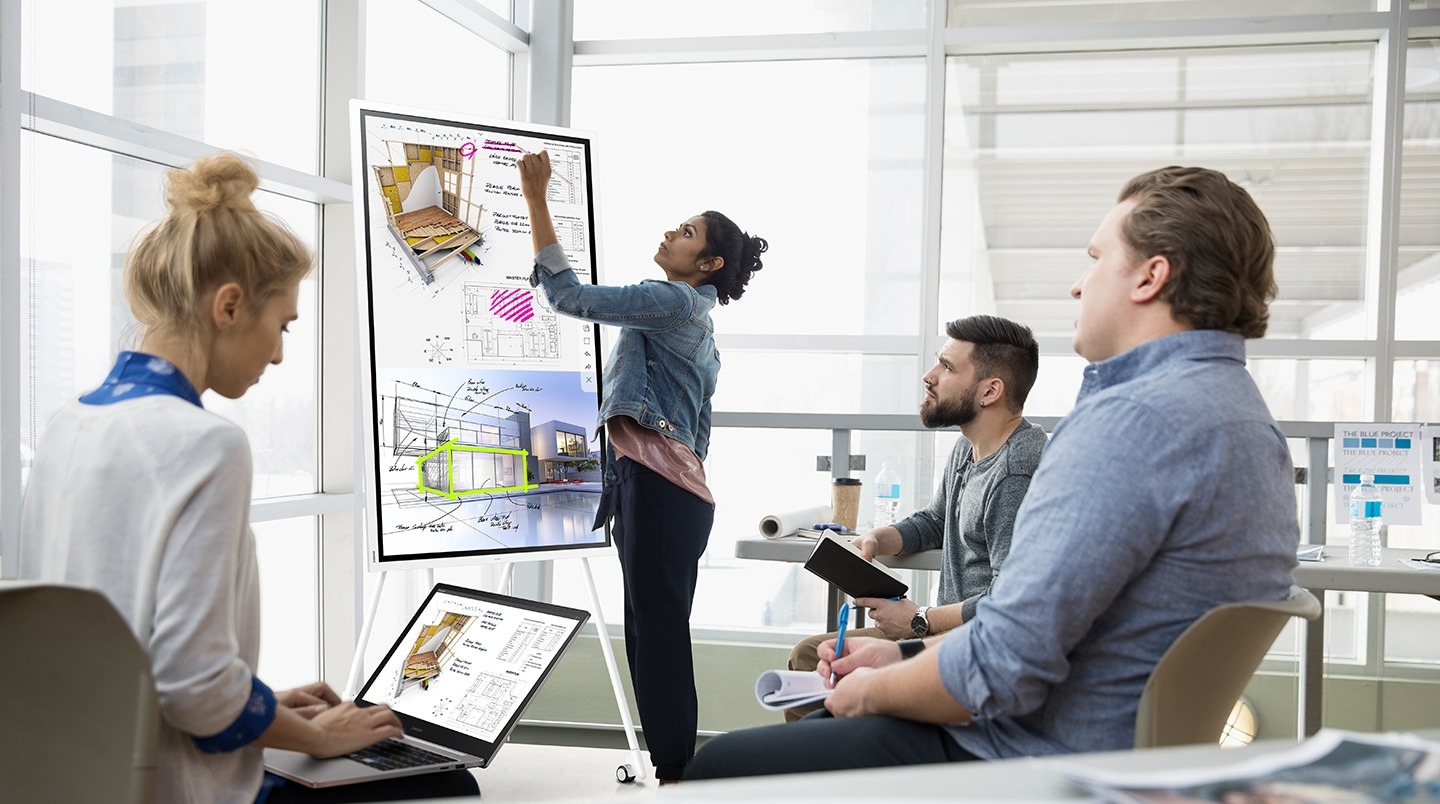 1m 38cm (55") Flip 2 WM55R samsung – 55 in