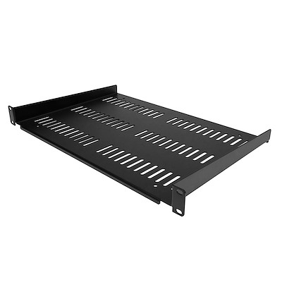 STARTECH.COM 1U VENTED RACK SHELF - 12 IN (30.5CM) DE