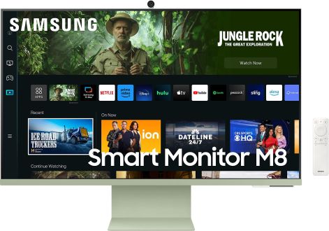 Samsung LS32CM80GUEXXS 32" Smart Monitor M8 Green