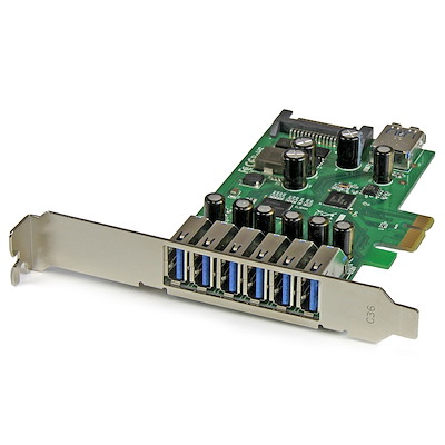 STARTECH.COM 7 PT PCI EXPRESS USB 3.0 CARD - STD & LP