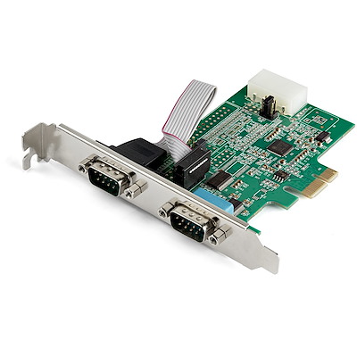 STARTECH.COM 2PORT PCIE RS232 SERIAL DB9 ADAPTER CARD
