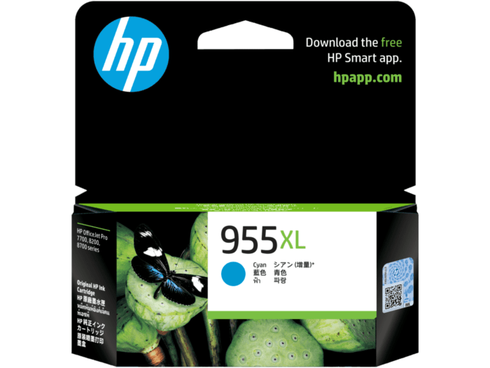 HP 955XL CYAN ORIGINAL INK CARTRIDGE