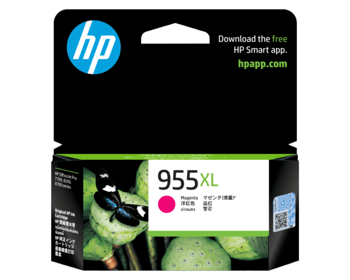 HP 955XL MAGENTA ORIGINAL INK CARTRIDGE