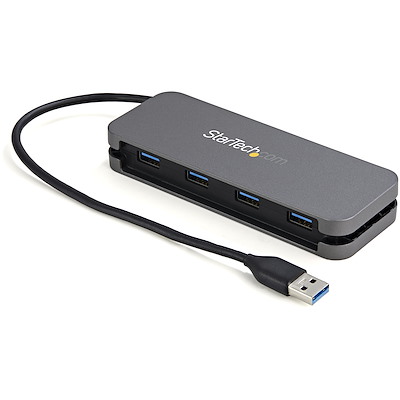 STARTECH.COM 4 PORT USB 3.0 HUB 5GBPS 4A - 11IN CABLE
