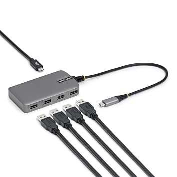 STARTECH.COM 4-PORT USB-C HUB 5GBPS BUS POWERED