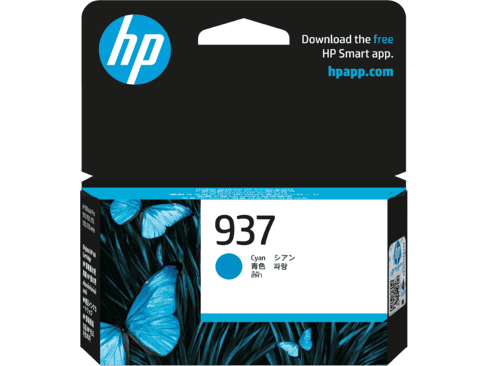 HP HP 937 CYAN ORIGINAL INK CARTRIDGE