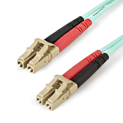 STARTECH.COM 2M AQUA MM 50/125 OM4 FIBER OPTIC CABLE