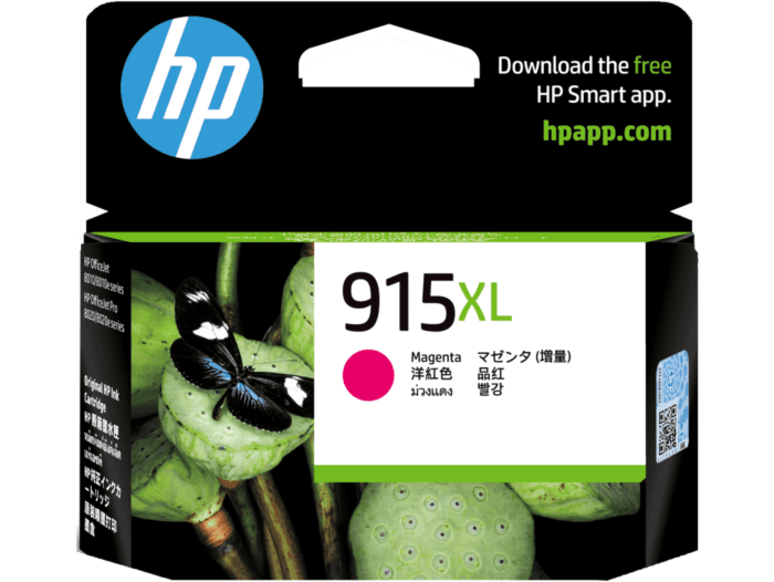 HP 915XL MAGENTA ORIGINAL INK CARTRIDGE