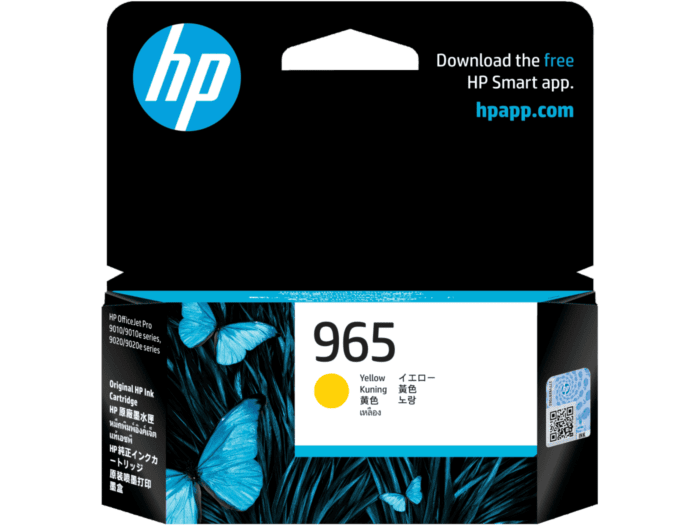 HP 965XL YELLOW ORIGINAL INK CARTRIDGE