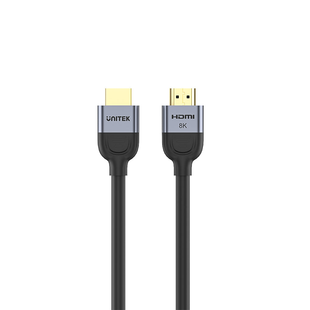 UNITEK 3M, HDMI2.1 MALE TO MALE CABLE WITH BRAI