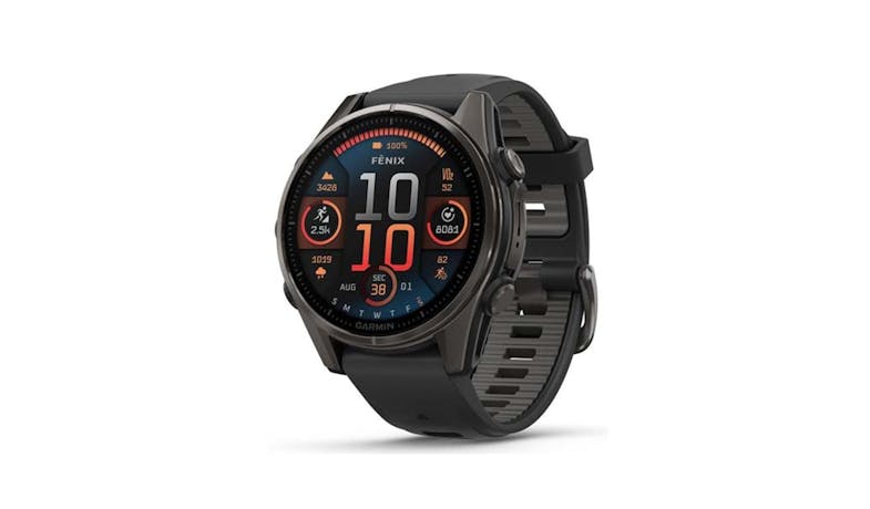 Garmin fēnix 8 - 43mm AMOLED GM-010-02903-28 Carbon Grey Titanium, Sapphire