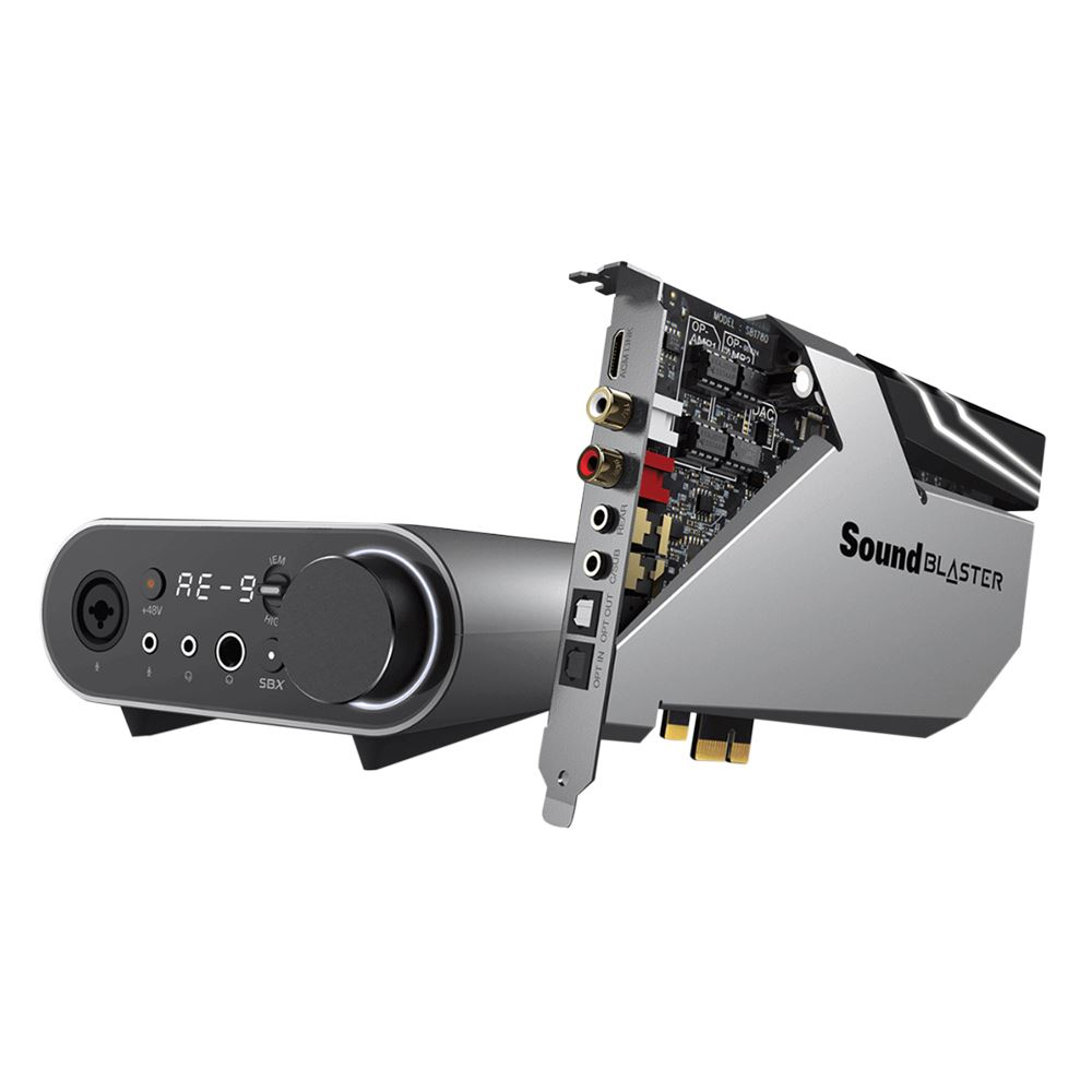 Creative Sound Blaster AE-9 AE-7 PCIe Sound Card (70SB178000000)