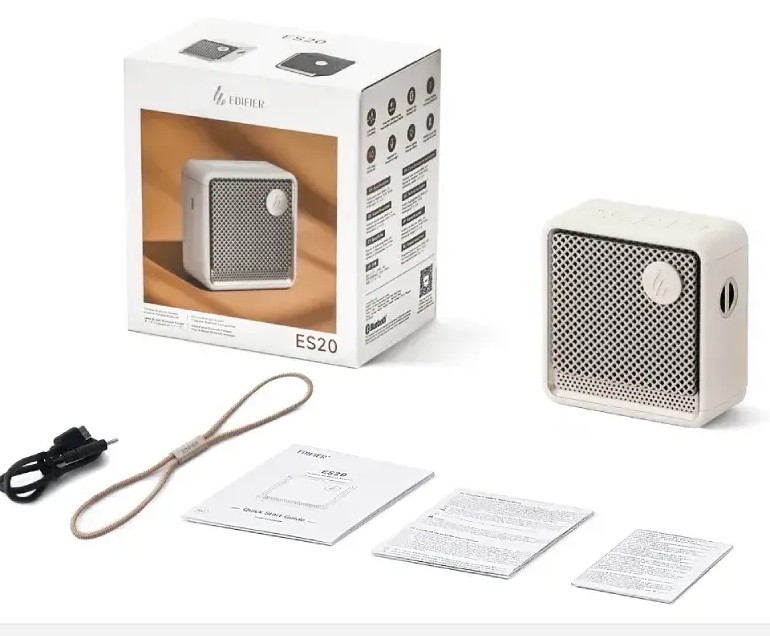 Edifier ES20 Portable Mini Bluetooth Speaker โ Ivory