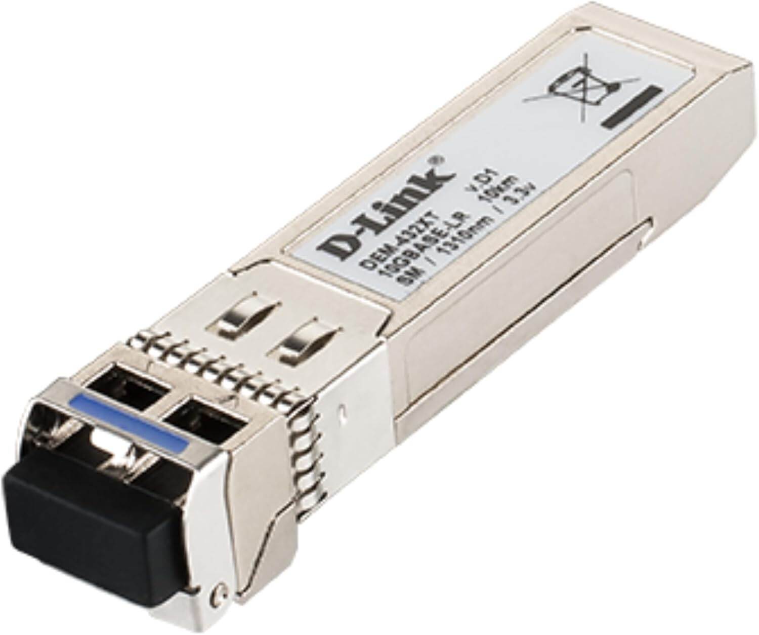 D-Link 10GBASE-LR Single-Mode SFP+ Transceiver 10km (DEM-432XT)