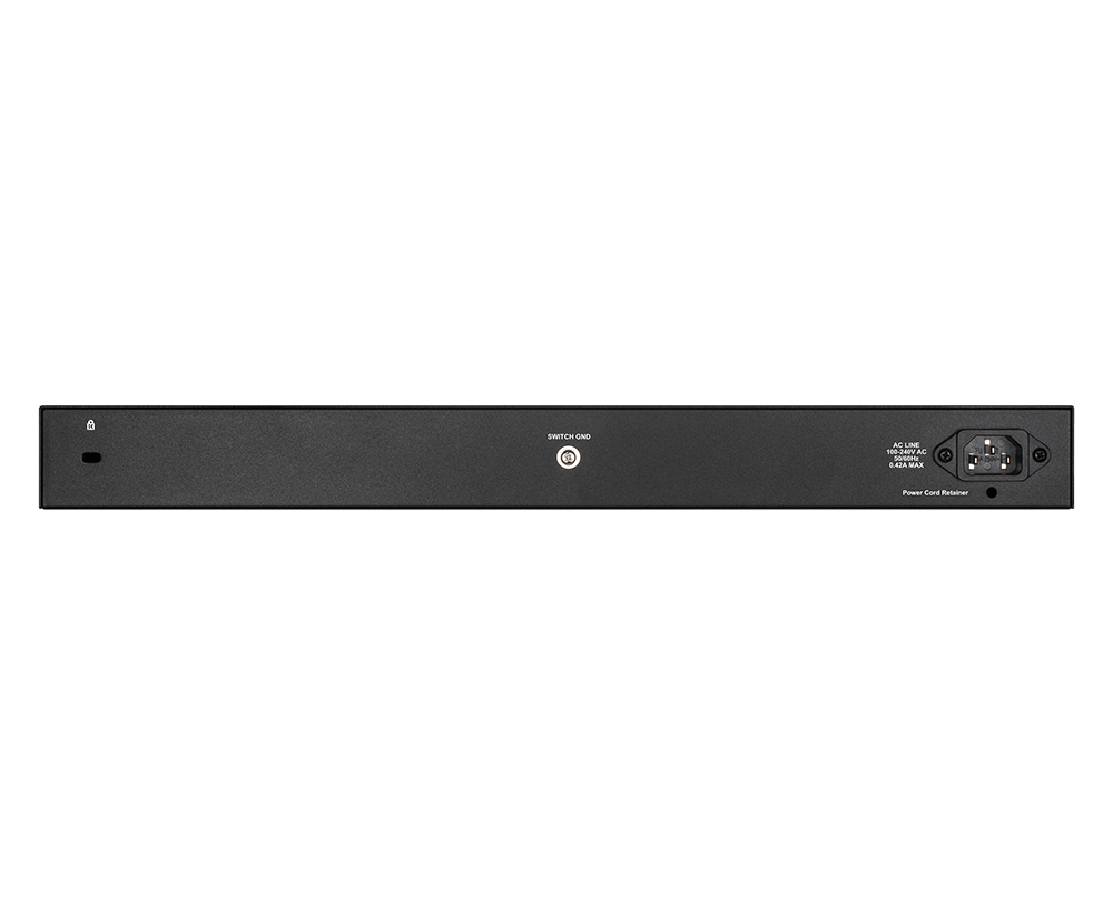 D-Link 28-Port Gigabit Layer 3 Lite Stackable Fiber Smart Managed Switch with 4 10G Uplink Ports (DGS-1530-28SC)