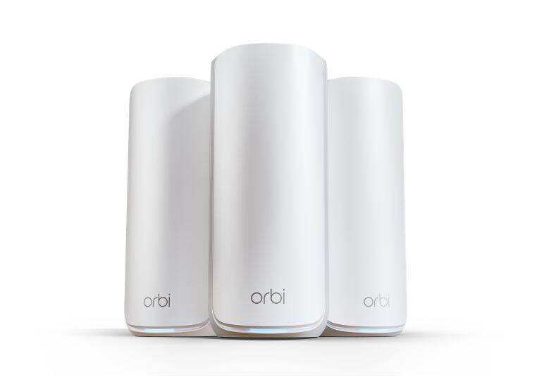 NETGEAR Orbi 870 Series BE21000 Tri-Band WiFi 7 Mesh System (RBE873) โ 3 Pack