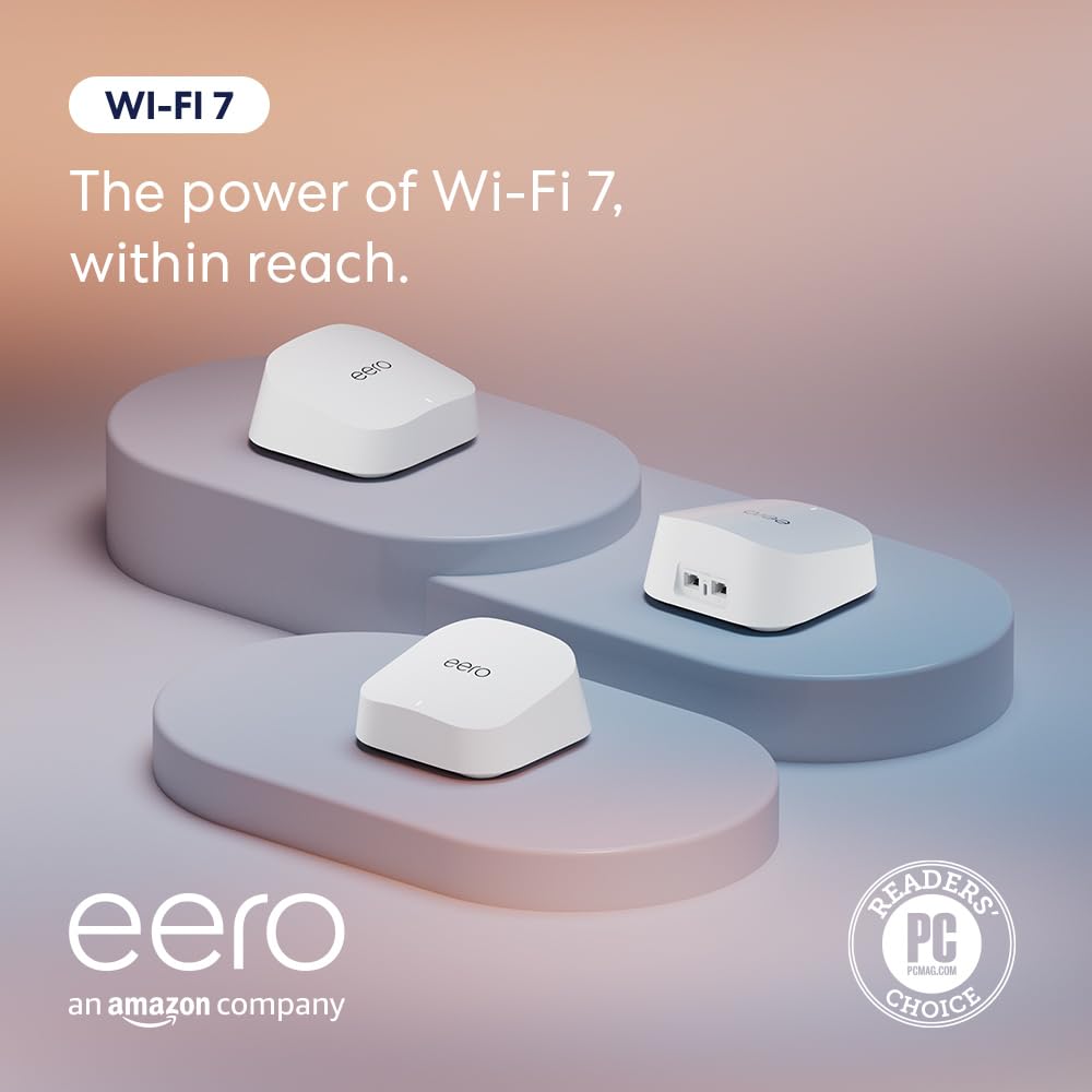 eero 7 Mesh WiFi 7 System - PACK 1, 2 and 3 โ PACK 3