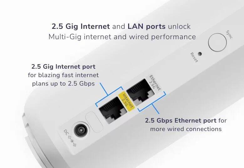 NETGEAR Orbi 370 Series BE5000 Dual-Band WiFi 7 Mesh System (RBE373) โ 3 Pack