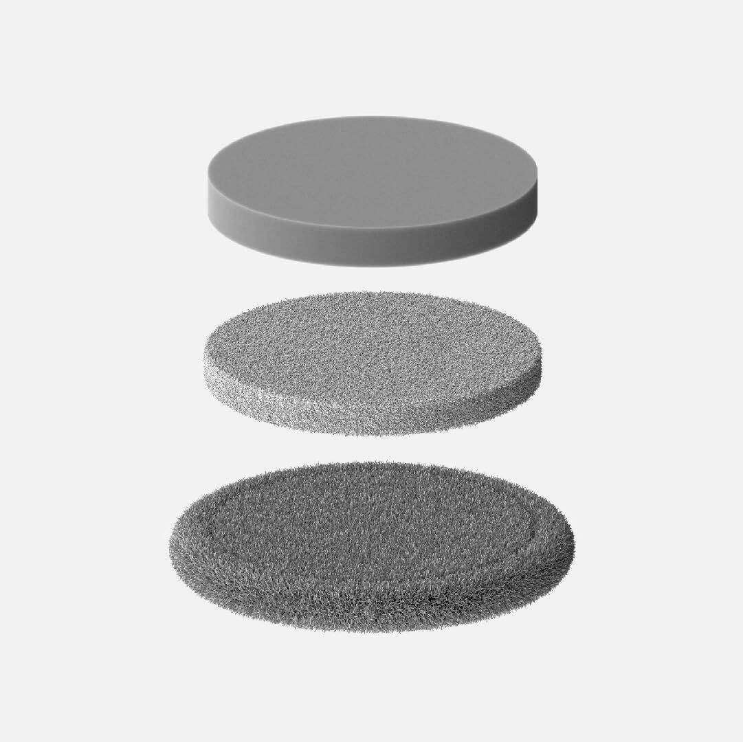 HOTO Replacement Pads for Electric Spin Scrubber (HFE0008GL)