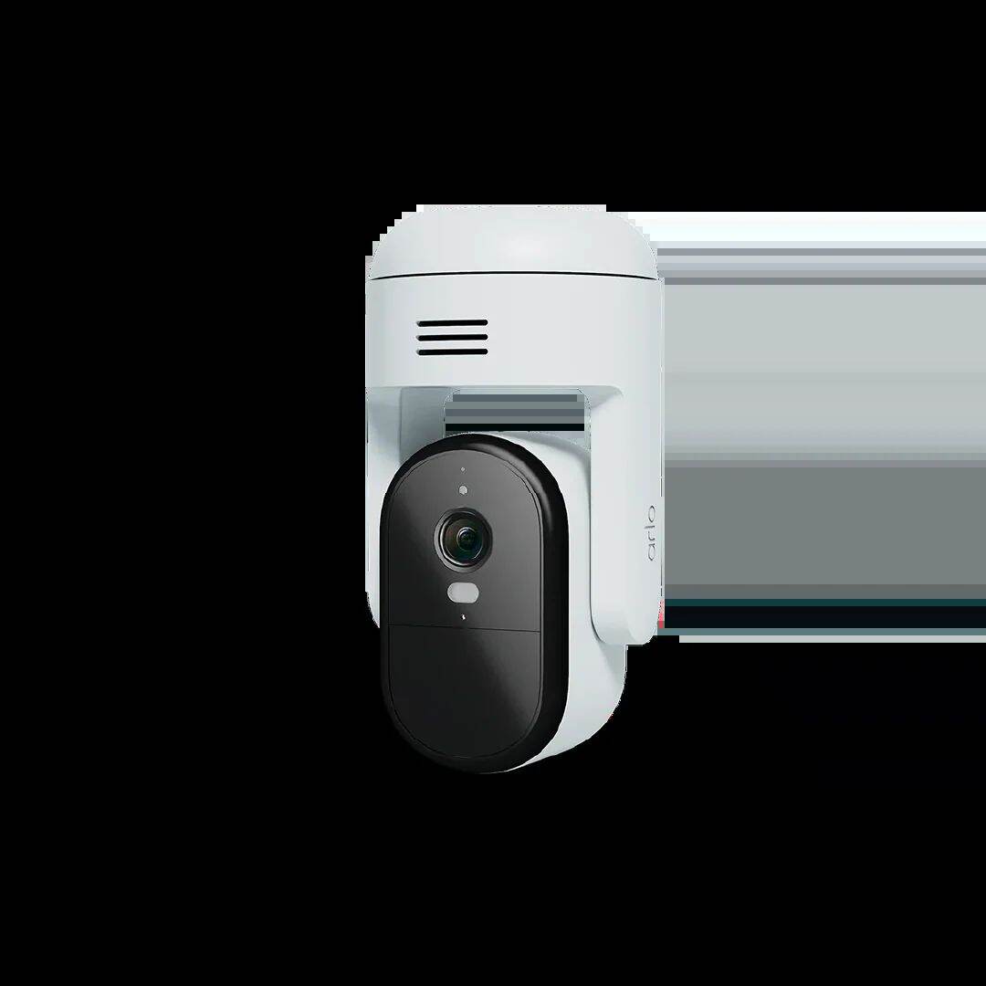 Arlo Essential 3 2K Outdoor Pan Tilt Wired Security Camera with Spotlight