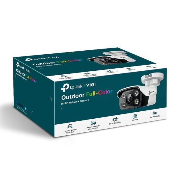 TP-Link VIGI C350(4mm) VIGI 5MP Outdoor Full-Color Bullet Network Camera