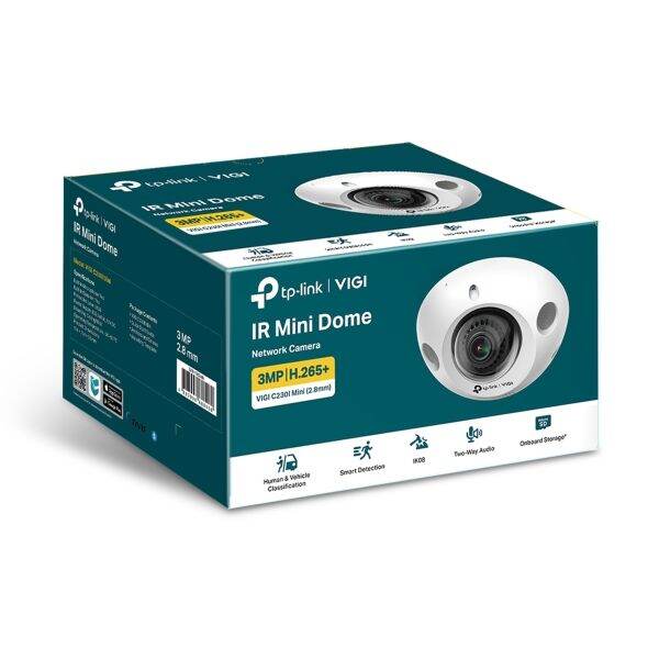 TP-Link VIGI C230I Mini(2.8mm) 3MP IR Mini Dome Network Camera