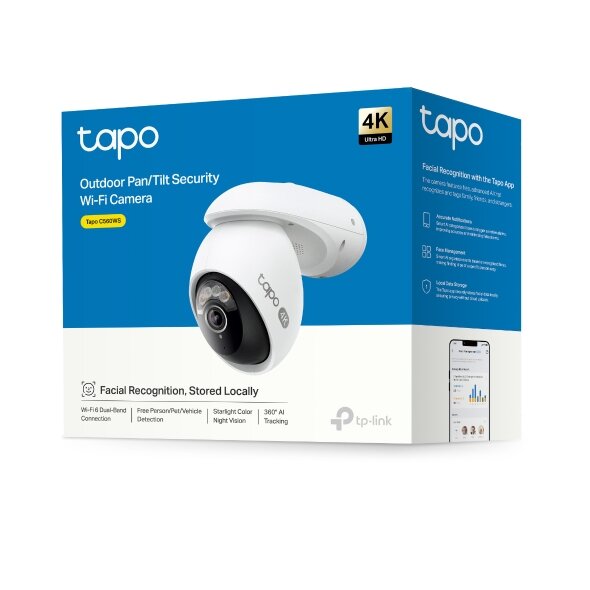 TP-Link Tapo C560WS Outdoor Pan/Tilt Security Wi-Fi Camera